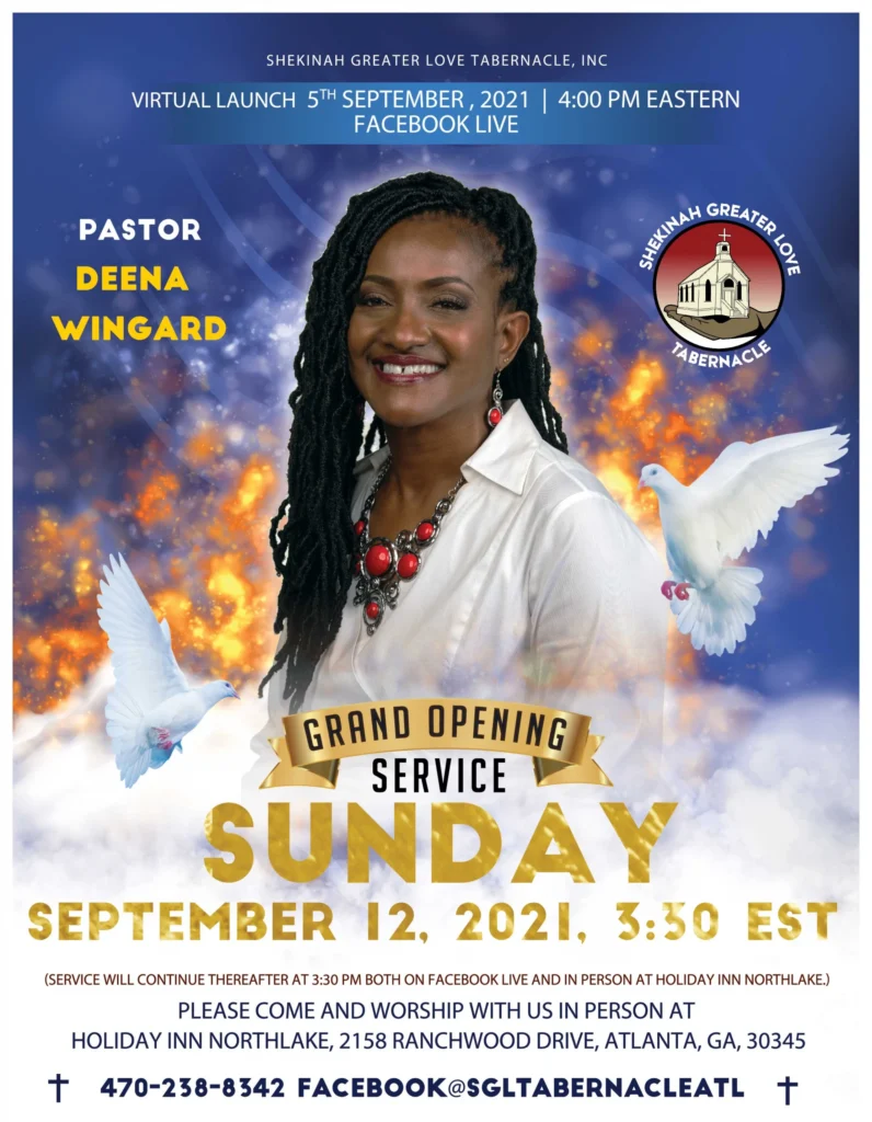 snday service flyer